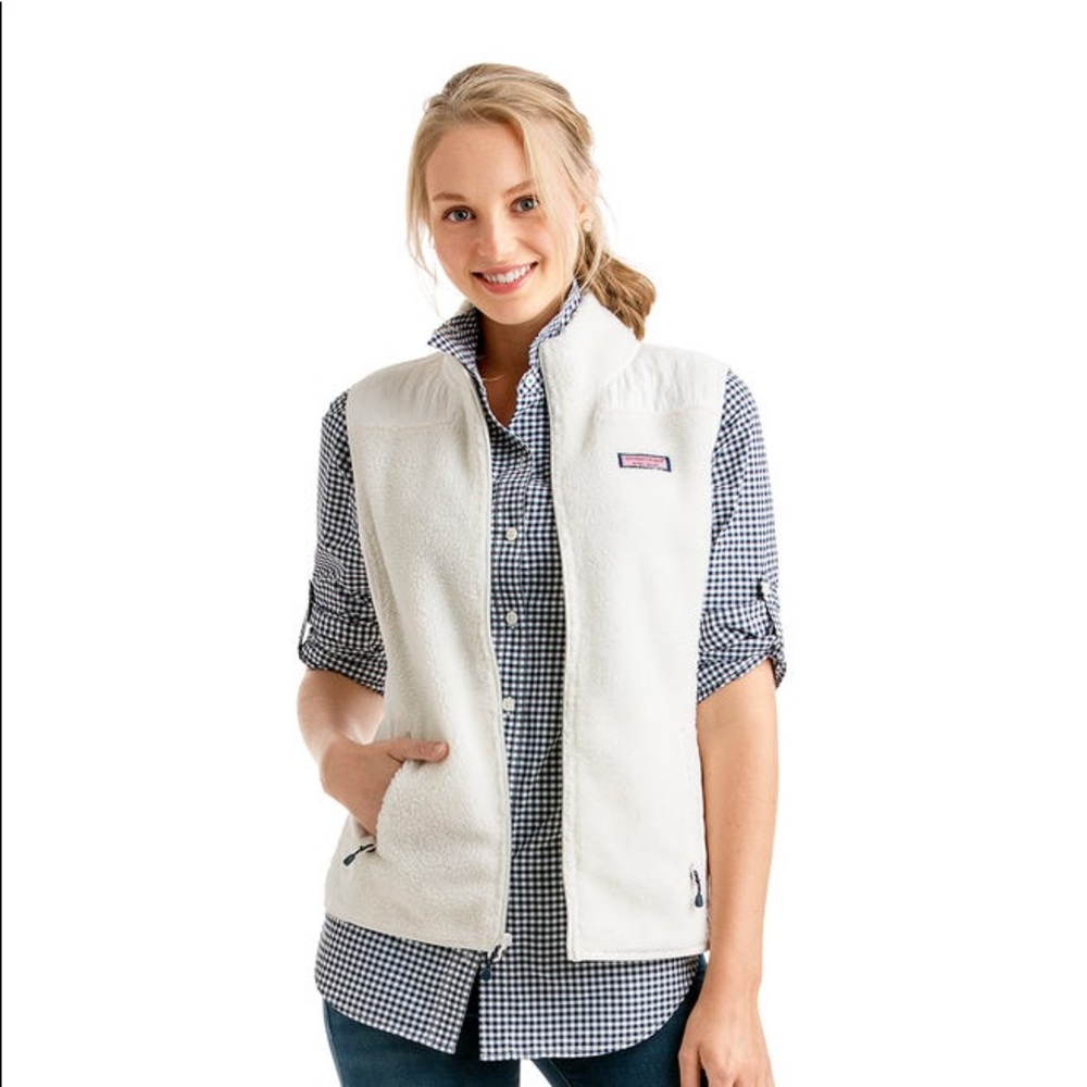 NWT Vineyard Vines Fleece Vest